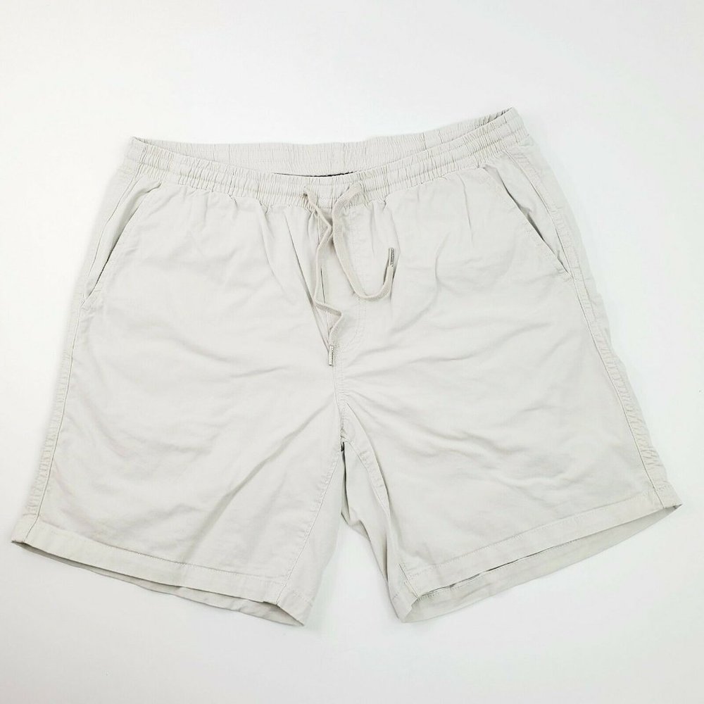 LANDS'END Women's Drawsting Shorts Size M Beige